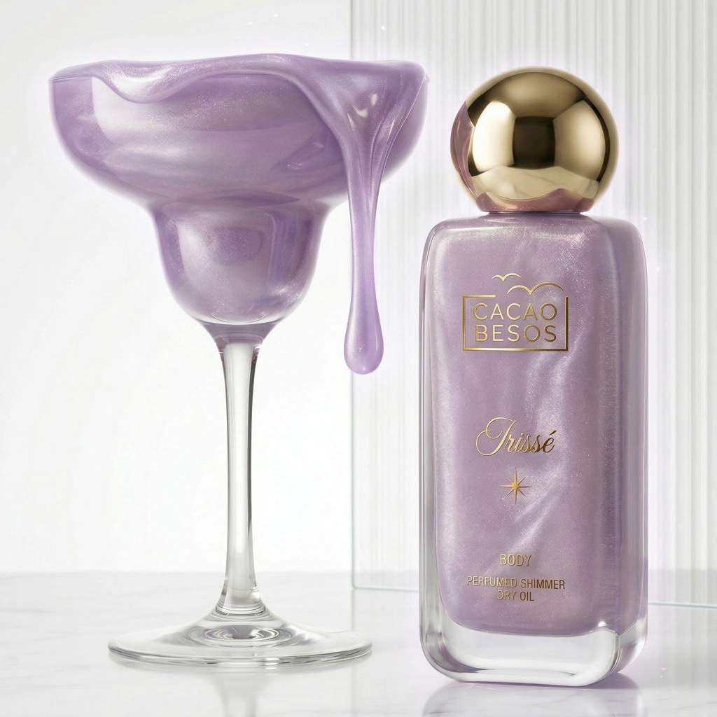 Irissé Perfumed dry body oil with a luminous effect