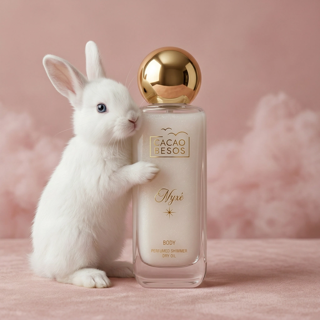 Nyxé Perfumed dry body oil with a luminous shimmer effect